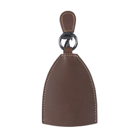 18Y-009 Vintage Handmade Leather Car Pull-Out Key Case(Oil Wax Skin Tea)