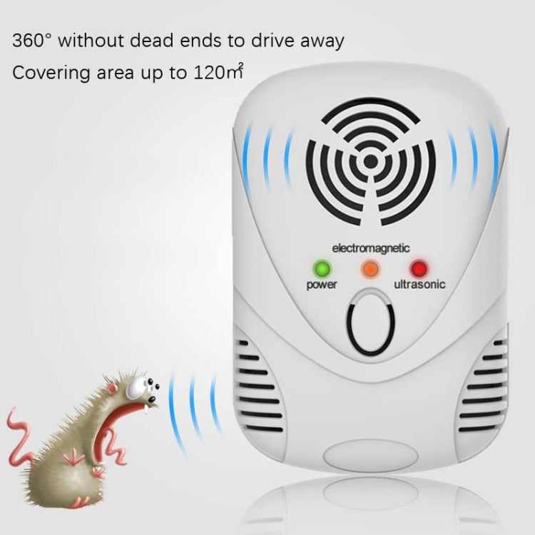 DC-9001 Household Electronic Mouse Repeller, Specification: US Plug(White)