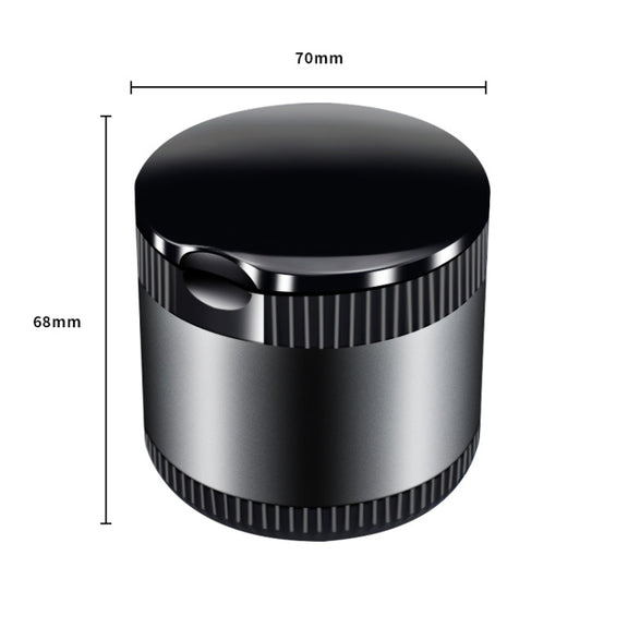 Car Ashtray With LED Ambient Light(Gray)