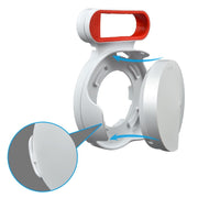 Router Wall Mount Bracket for TP-LINK DECO M5, Specification: For UK Plug(Red)