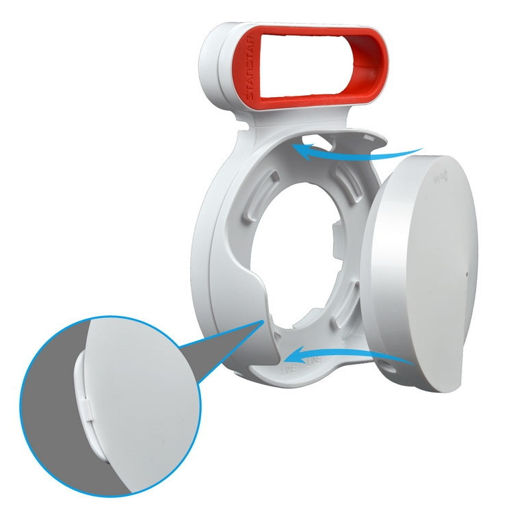 Router Wall Mount Bracket for TP-LINK DECO M5, Specification: For UK Plug(Blue)
