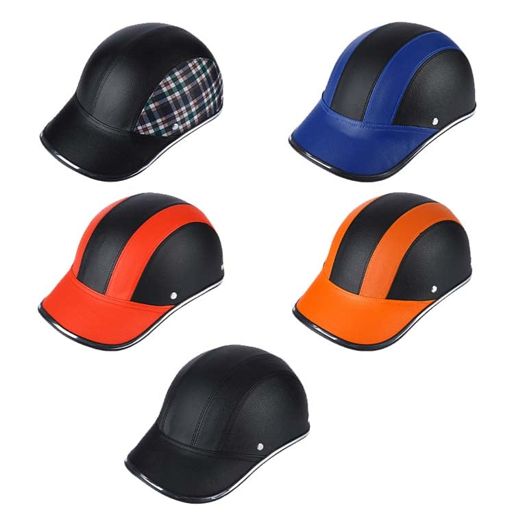 BSDDP A0322 Summer Half Helmet Lightweight Safety Helmet(Black)