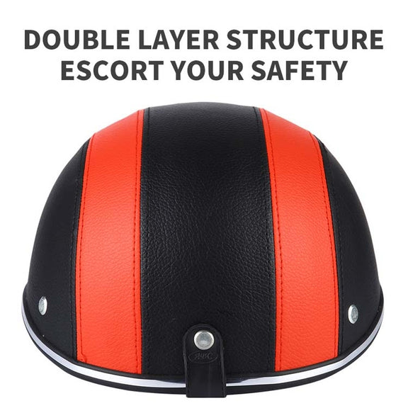 BSDDP A0322 Summer Half Helmet Lightweight Safety Helmet(Black)