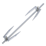 Stainless Steel Roast Chicken Skewer Cook Oven BBQ Grilled Fork