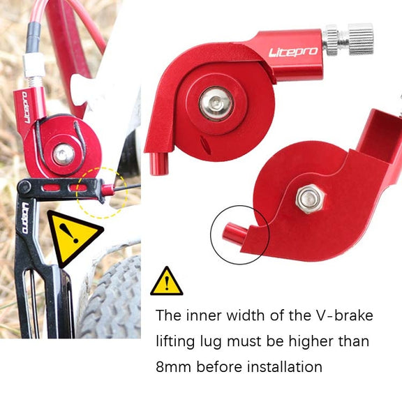 LitePro Bike V-Brake Stroke Converter(Silver)