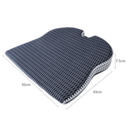 QFC040 U-shaped TThickened Memory Foam Car Seat Cushion(Black)
