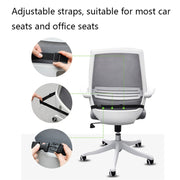 QFC040 U-shaped TThickened Memory Foam Car Seat Cushion(Black)