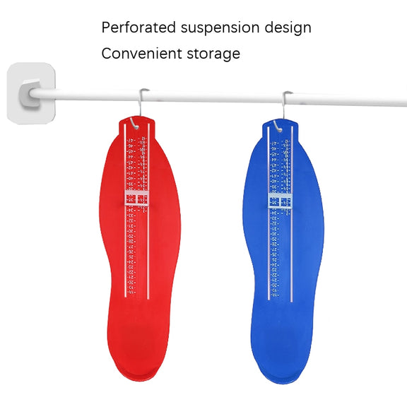 Adult Foot Gauge Universal Measuring Instrument(Red)