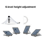 UP-1S Foldable Laptop Stand Mobile Phone Tablet Desktop Stand(White)