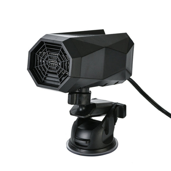 12V Convenient Car Heater Defrosting Snow Defogger(Black)