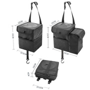SN720 Car Multifunctional Trash Can Hanging Foldable Storage Bag, Style: Trash Can