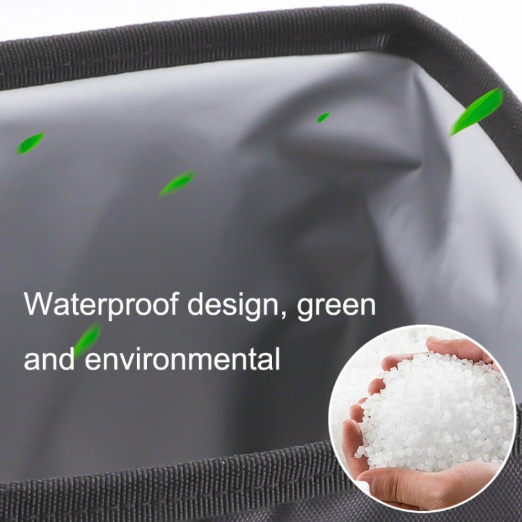 SN720 Car Multifunctional Trash Can Hanging Foldable Storage Bag, Style: Trash Can