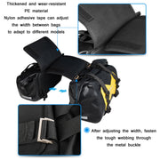 AFISHTOUR FM2021 Large Capacity Water-resistant Motorcycle Rear Seat Bag, Color: Lake Blue