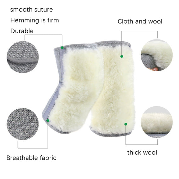Warm And Thickening Anti-Cold Wind Riding Protective Gear(Gray L)