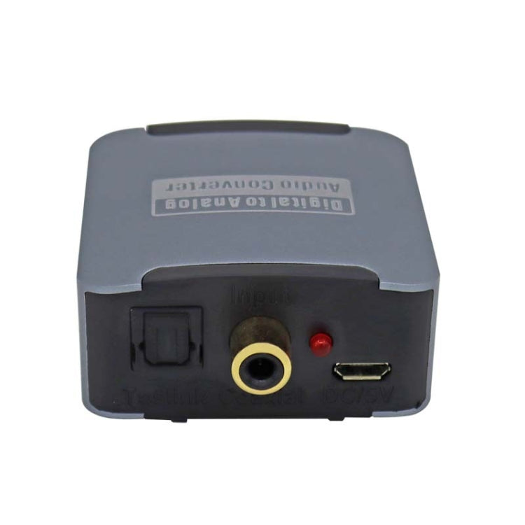 YQ-080 Digital Fiber Optic Coaxial Audio Converter, Interface: Host+USB Power Cable