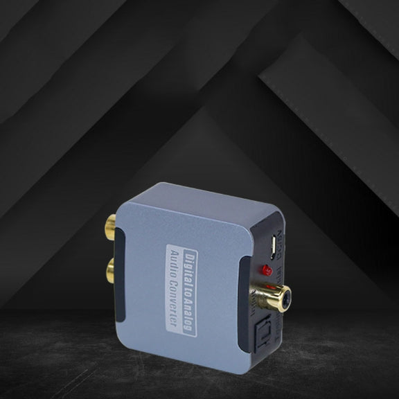 YQ-080 Digital Fiber Optic Coaxial Audio Converter, Interface: Host+USB Power Cable+Fiber Optic Cable