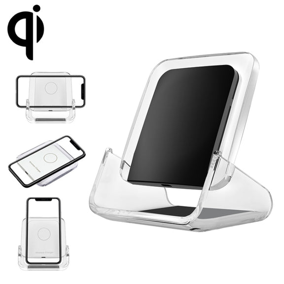 A9191 10W 3 in 1 Multifunctional Vertical Wireless Charger(Black)