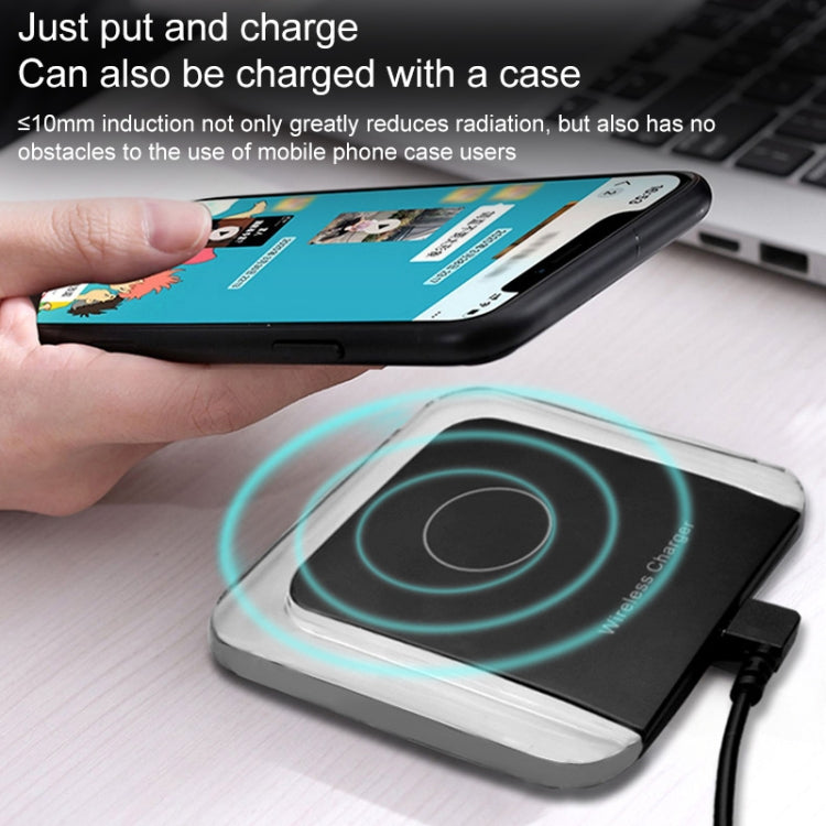 A9191 10W 3 in 1 Multifunctional Vertical Wireless Charger(White)