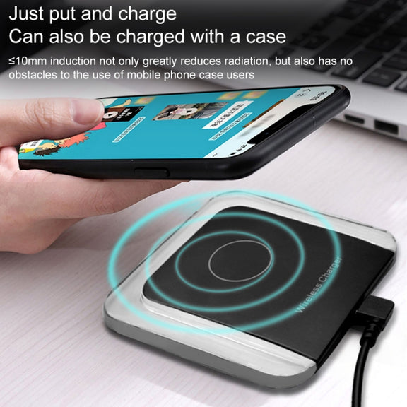 A9191 10W 3 in 1 Multifunctional Vertical Wireless Charger(White)