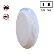 Ultrasonic Mosquito Rat Repellent Night Light, Specification: US Plug(Gemstone Blue)