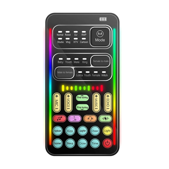 i9  Voice Changer Game Live Broadcast Mobile Computer Sound Card