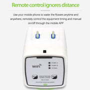 WD-01ADE WIFI Gardening Drip Irrigation Controller, Specification: Double Pump 20 Pots(AU Plug)