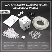 WD-01ADE WIFI Gardening Drip Irrigation Controller, Specification: Double Pump 20 Pots(AU Plug)