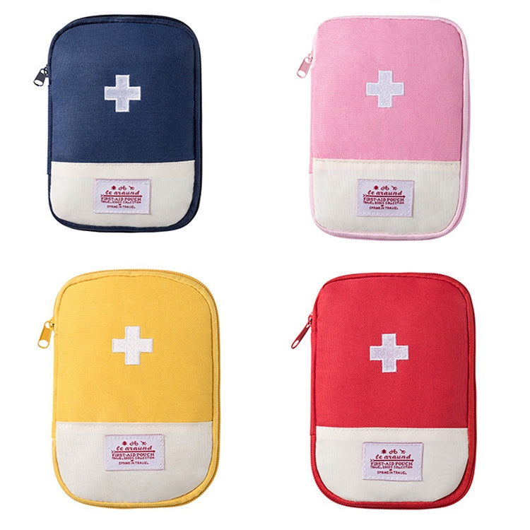 Travel Home Portable Medical Bag, Color: Red Small