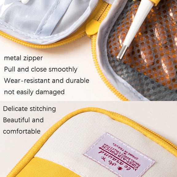 Travel Home Portable Medical Bag, Color: Pink Small