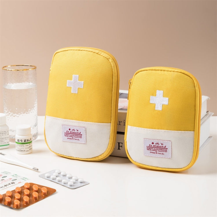 Travel Home Portable Medical Bag, Color: Yellow Large