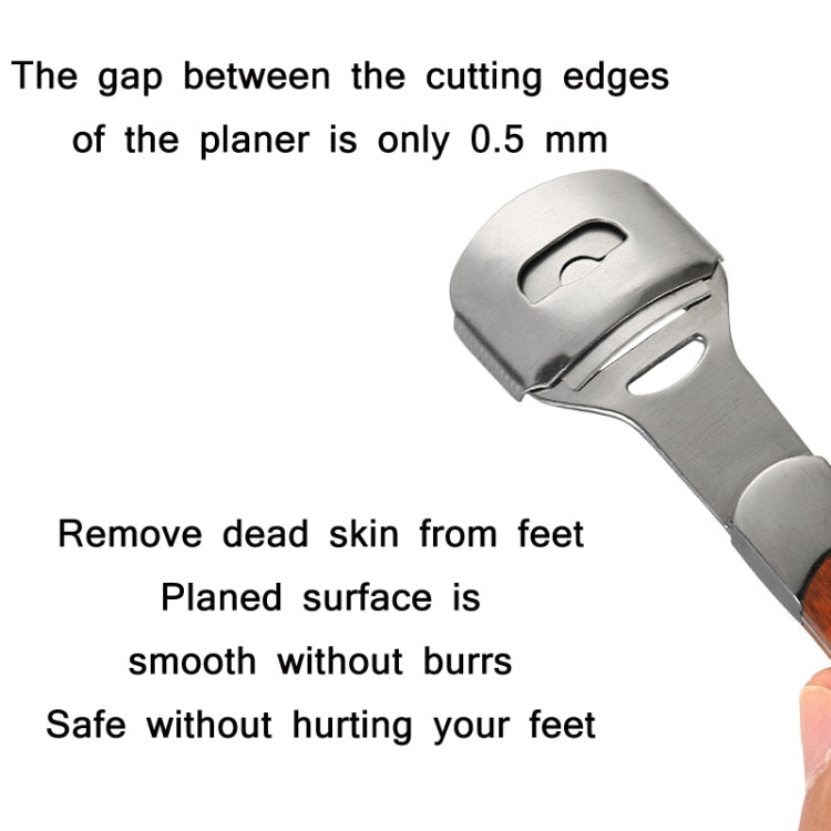 Pedicure Knife For Dead Skin Calluses Tool Set, Specification: Colorful Wooden Iron Box
