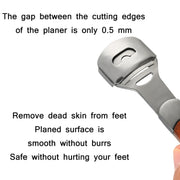 Pedicure Knife For Dead Skin Calluses Tool Set, Specification: Colorful Wooden Iron Box