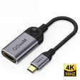 QGeem QG-UA01 USB Type-C To HDMI Adapter(Grey) - USB HUB by QGeem | Online Shopping South Africa | PMC TechLife | Buy Now Pay Later Mobicred