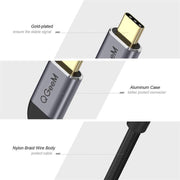 QGeem QG-UA01 USB Type-C To HDMI Adapter(Grey)