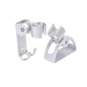 5 PCS Space Aluminum Shower Base(With Hook)
