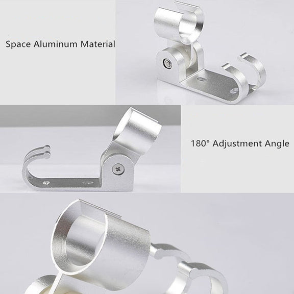 Aluminum Shower Base Bracket(Curved Seat)