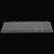 Pudding Double-layer Two-color 108-key Mechanical Translucent Keycap(Gray) - Silicone / Sticker by PMC TechLife | Online Shopping South Africa | PMC TechLife | Buy Now Pay Later Mobicred
