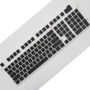 Pudding Double-layer Two-color 108-key Mechanical Translucent Keycap(White)