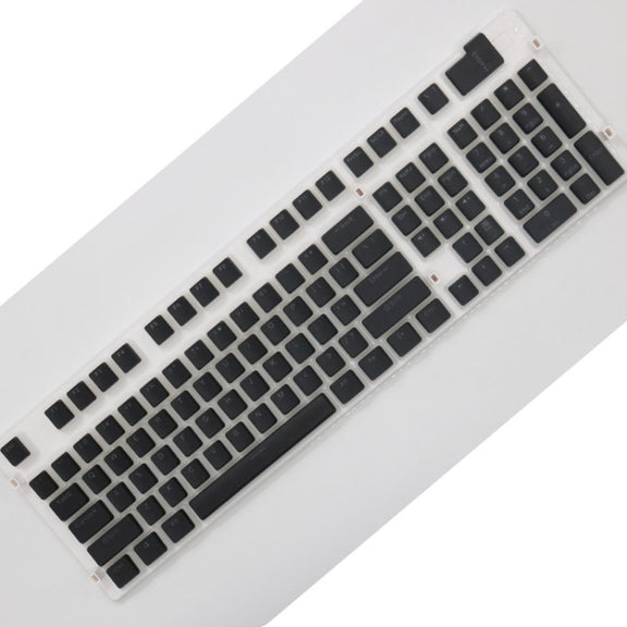 Pudding Double-layer Two-color 108-key Mechanical Translucent Keycap(White)