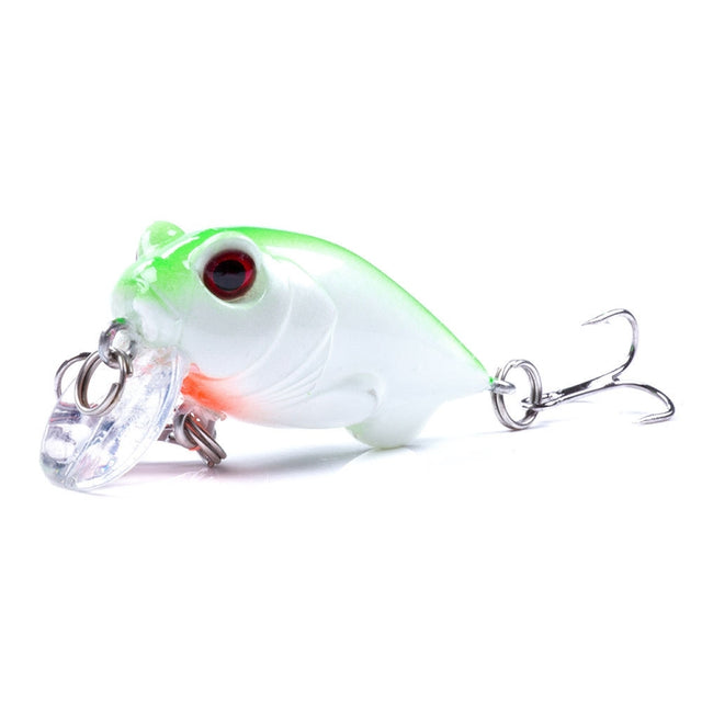 4 PCS HENGJIA CB051 4cm / 5.2g Small Fat Lure Bait(1)