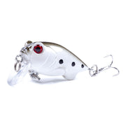 4 PCS HENGJIA CB051 4cm / 5.2g Small Fat Lure Bait(3)