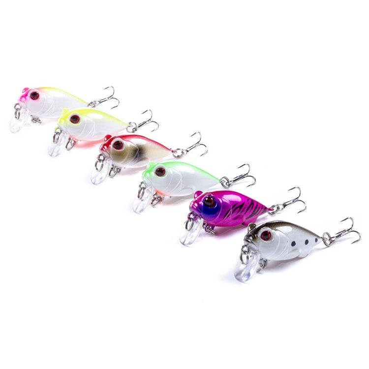 4 PCS HENGJIA CB051 4cm / 5.2g Small Fat Lure Bait(2)