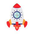 Cartoon Shake Wall Clock Children Room Decoration Wall Clock (Rocket) - Wall Clock by null | Online Shopping South Africa | PMc TechLife | Buy Now Pay Later Mobicred