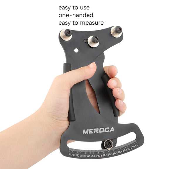 MEROCA Bicycle Ring Calibration Tool Spoke Tension Tube Wheel Set Steel Wire, Color: Red