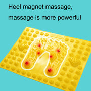 Fitness Toe Pressing Board Foot Magnetic Therapy Massage Pad(Red)