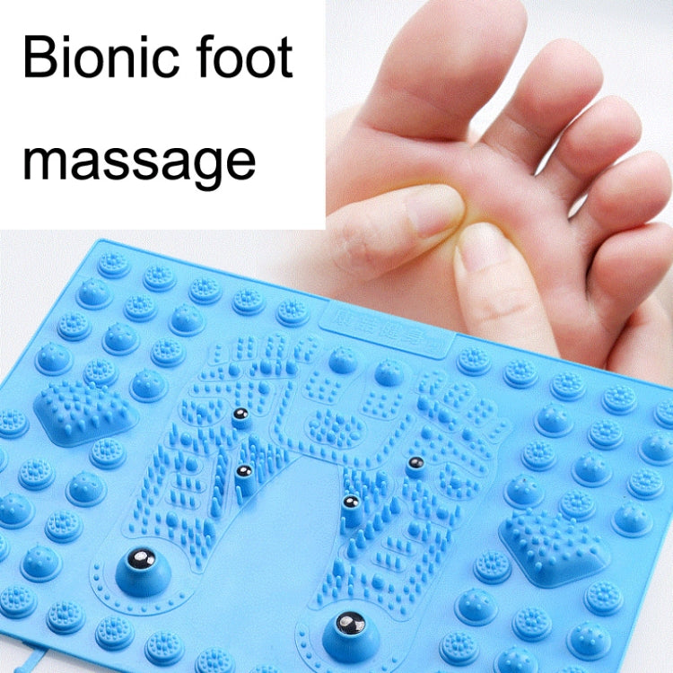 Fitness Toe Pressing Board Foot Magnetic Therapy Massage Pad(Green)