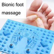 Fitness Toe Pressing Board Foot Magnetic Therapy Massage Pad(Yellow)