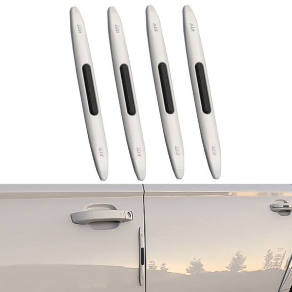 4 PCS Car Door Anti-Static Silicone Airbag Anti-Collision Strip, Colour: White