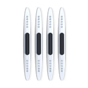 4 PCS Car Door Anti-Static Silicone Airbag Anti-Collision Strip, Colour: White