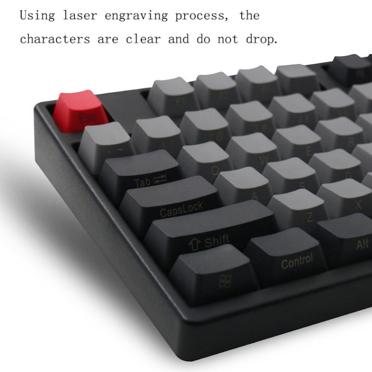 Mechanical Keyboard Laser PBT Keycap Wang ZiRu Front Words